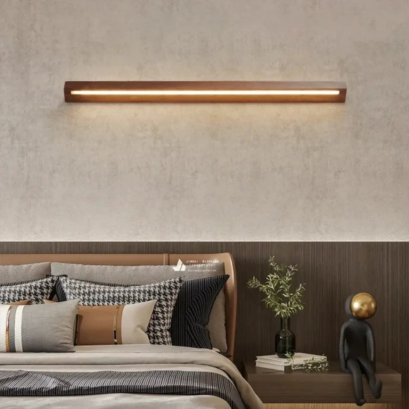 Applique Murale Scandinave en Bois - Jena