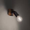 Applique Murale en Bois - Zuca (Noir)