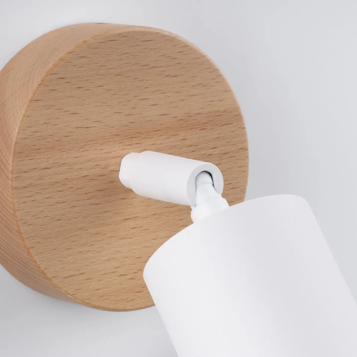 Applique Murale Moderne en Bois - Verdo (Blanc)
