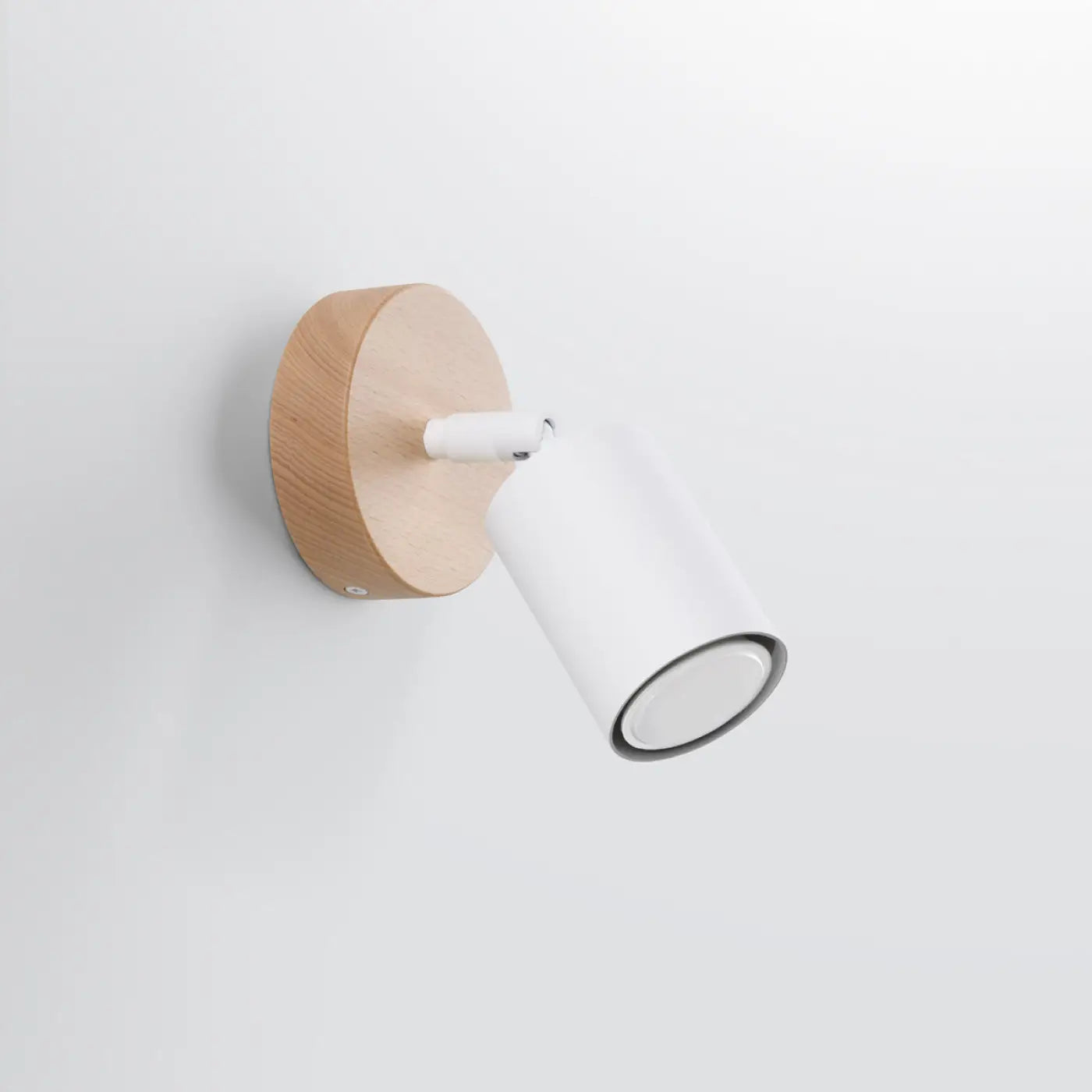 Applique Murale Moderne en Bois - Verdo (Blanc)