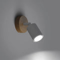 Applique Murale Moderne en Bois - Verdo (Blanc)