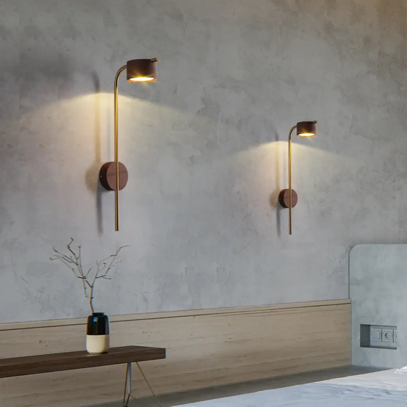 Applique Murale Moderne en Bois - Oribo