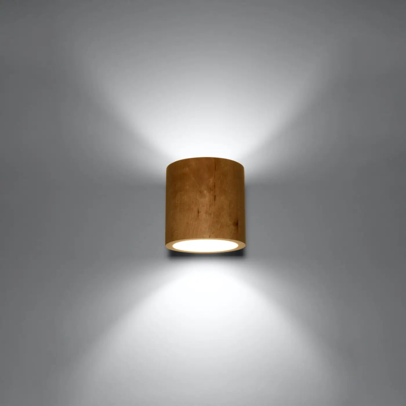 Applique Murale Design en Bois - Orbis (Bois Naturel)