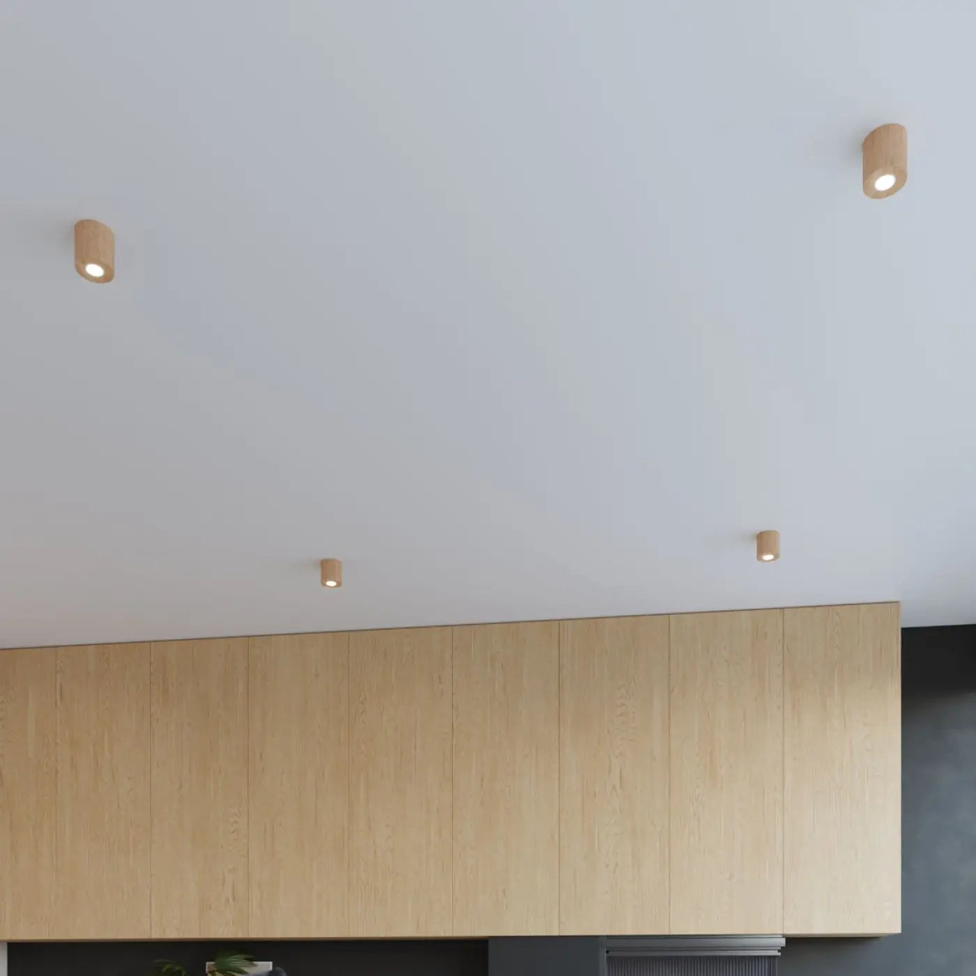Applique Murale Design en Bois - Orbis (Bois Naturel)