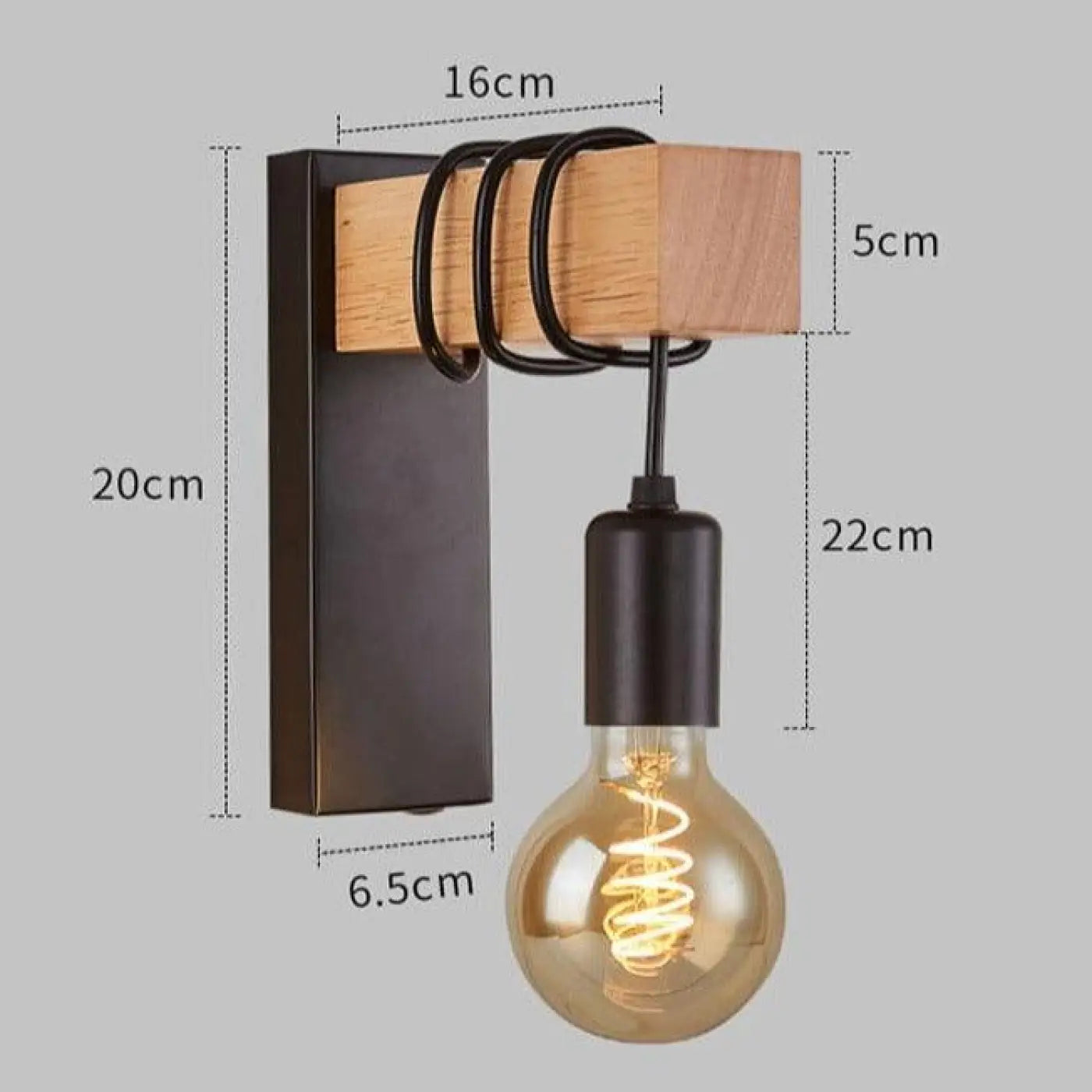 Applique Murale en Bois - Bois