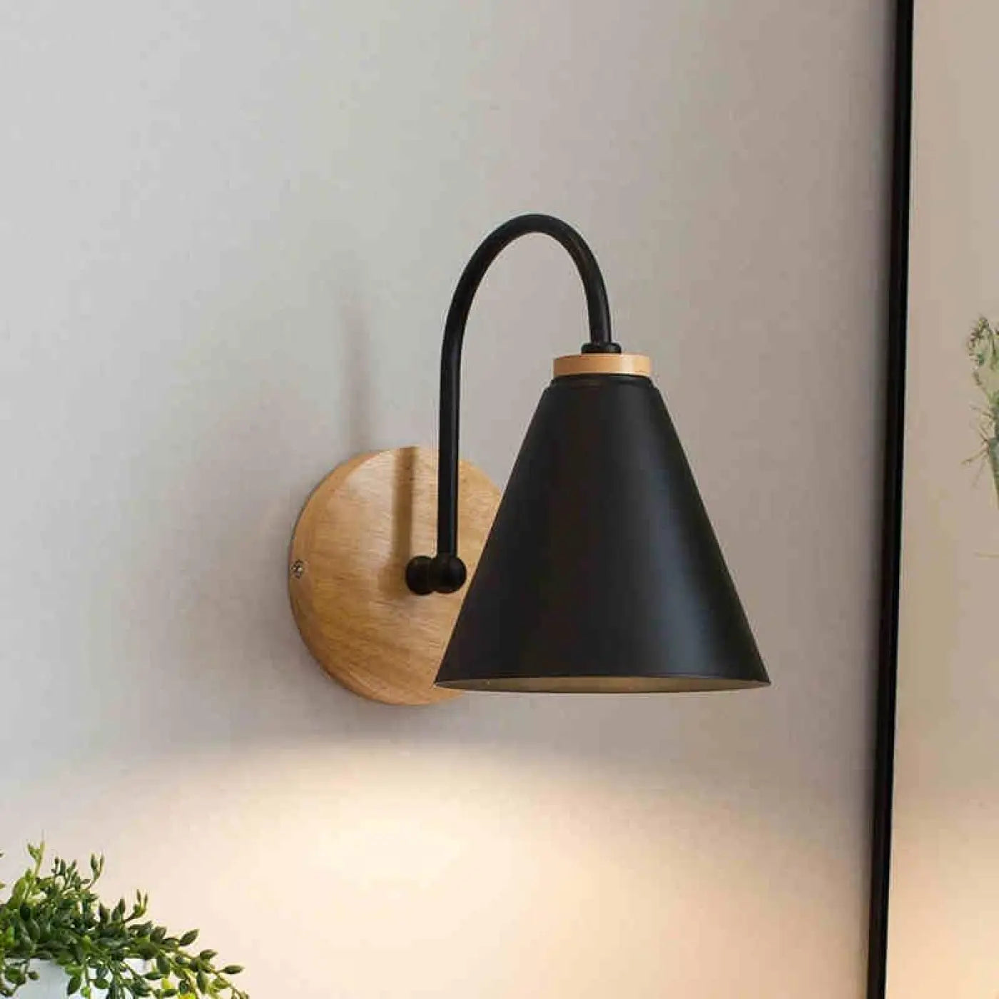 Applique Murale Scandinave en Bois - Boha