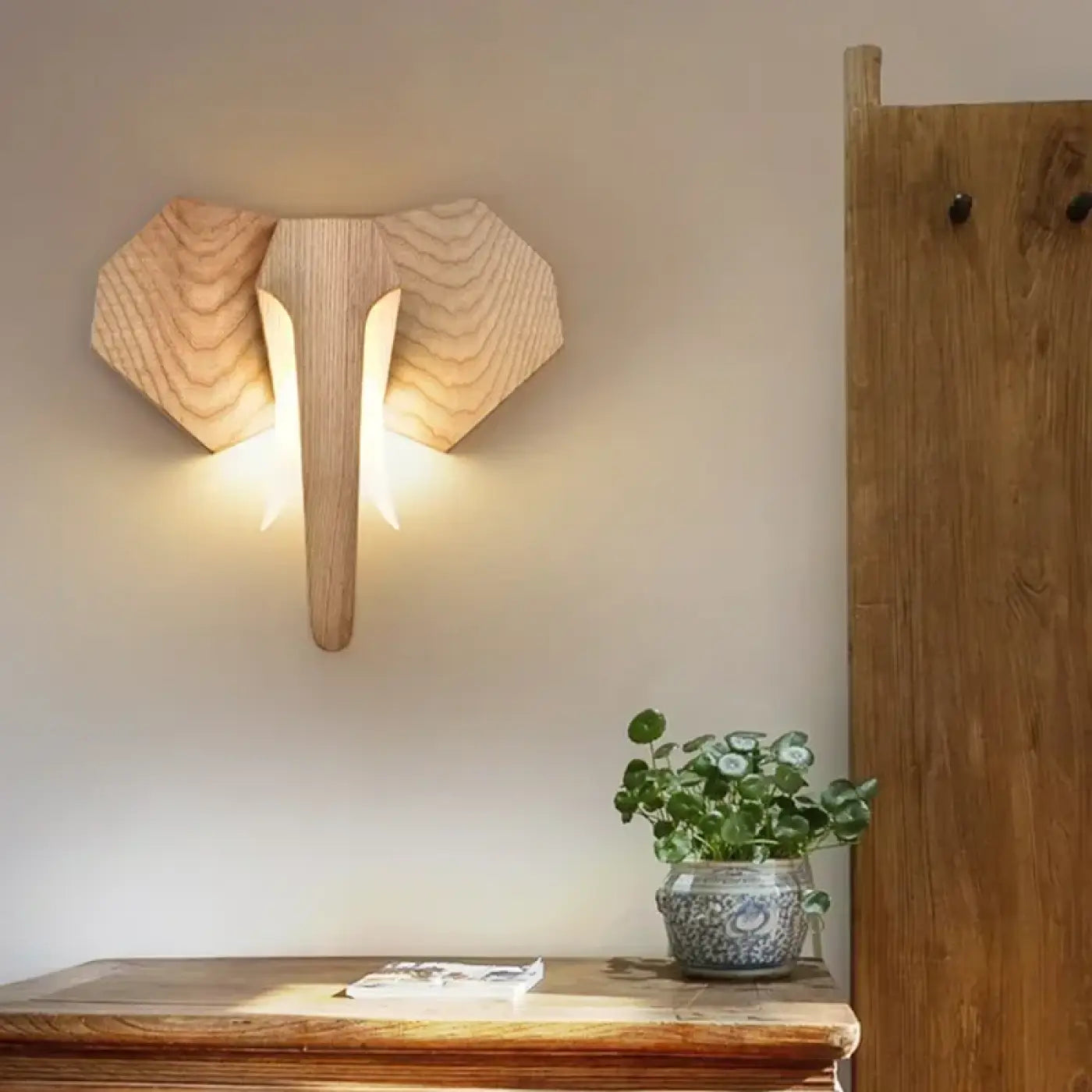 Applique Murale en Bois - Animal