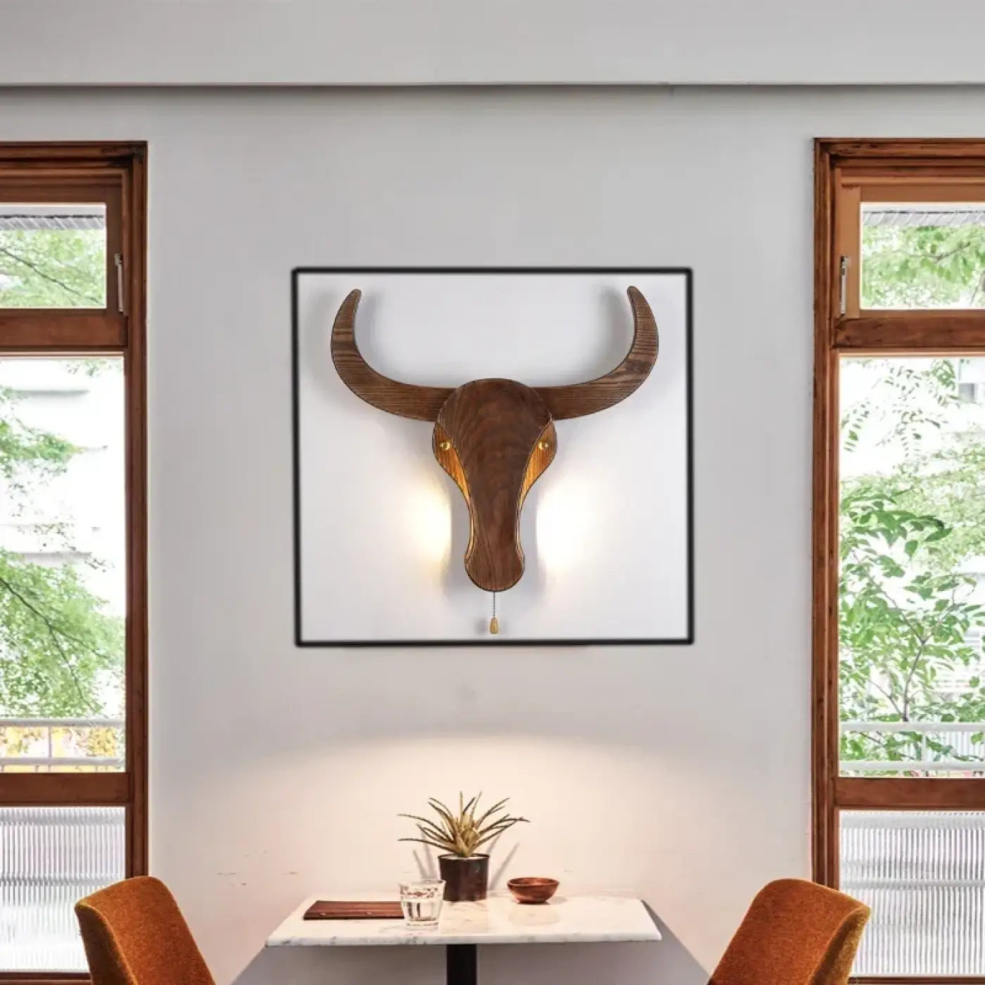 Applique Murale en Bois - Animal