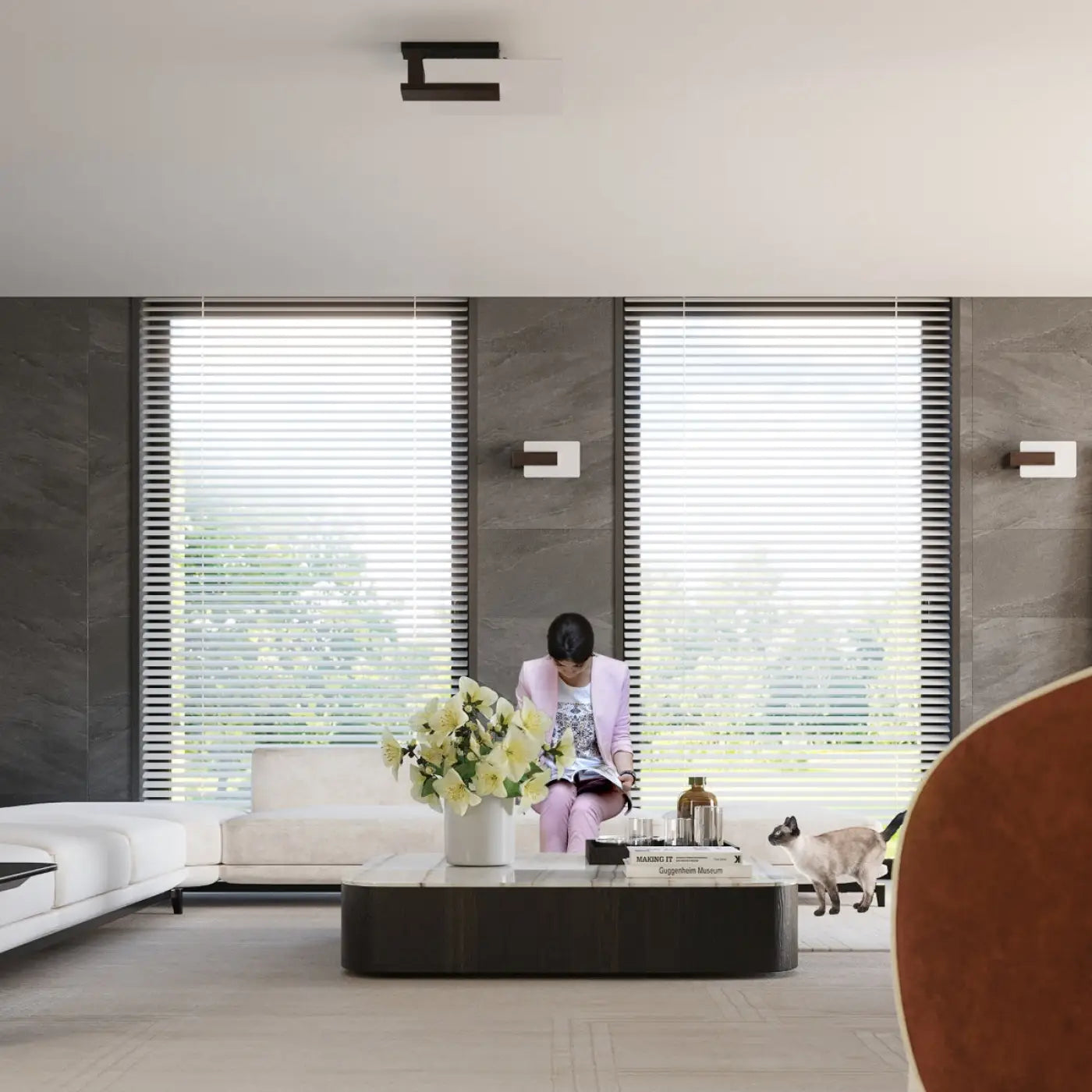 Applique Murale Design en Bois - Lappo (Wenge)