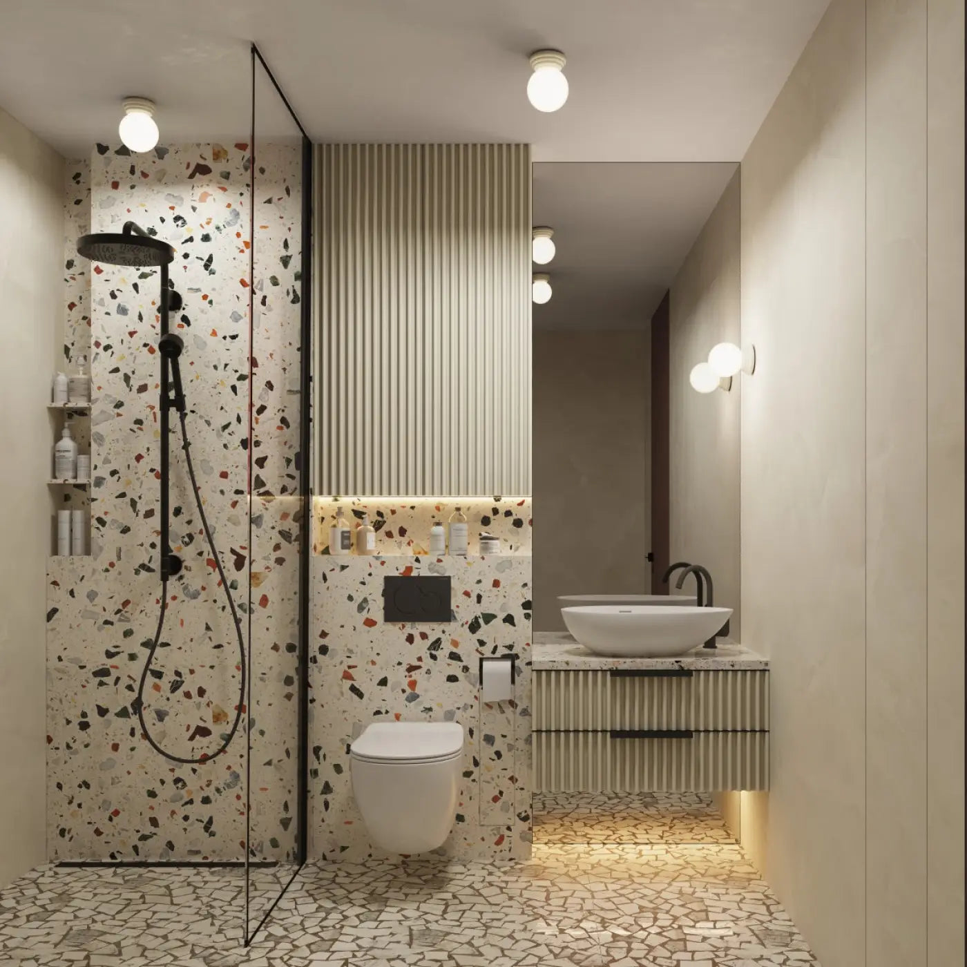 Applique Murale Minimaliste - Zori (Beige)