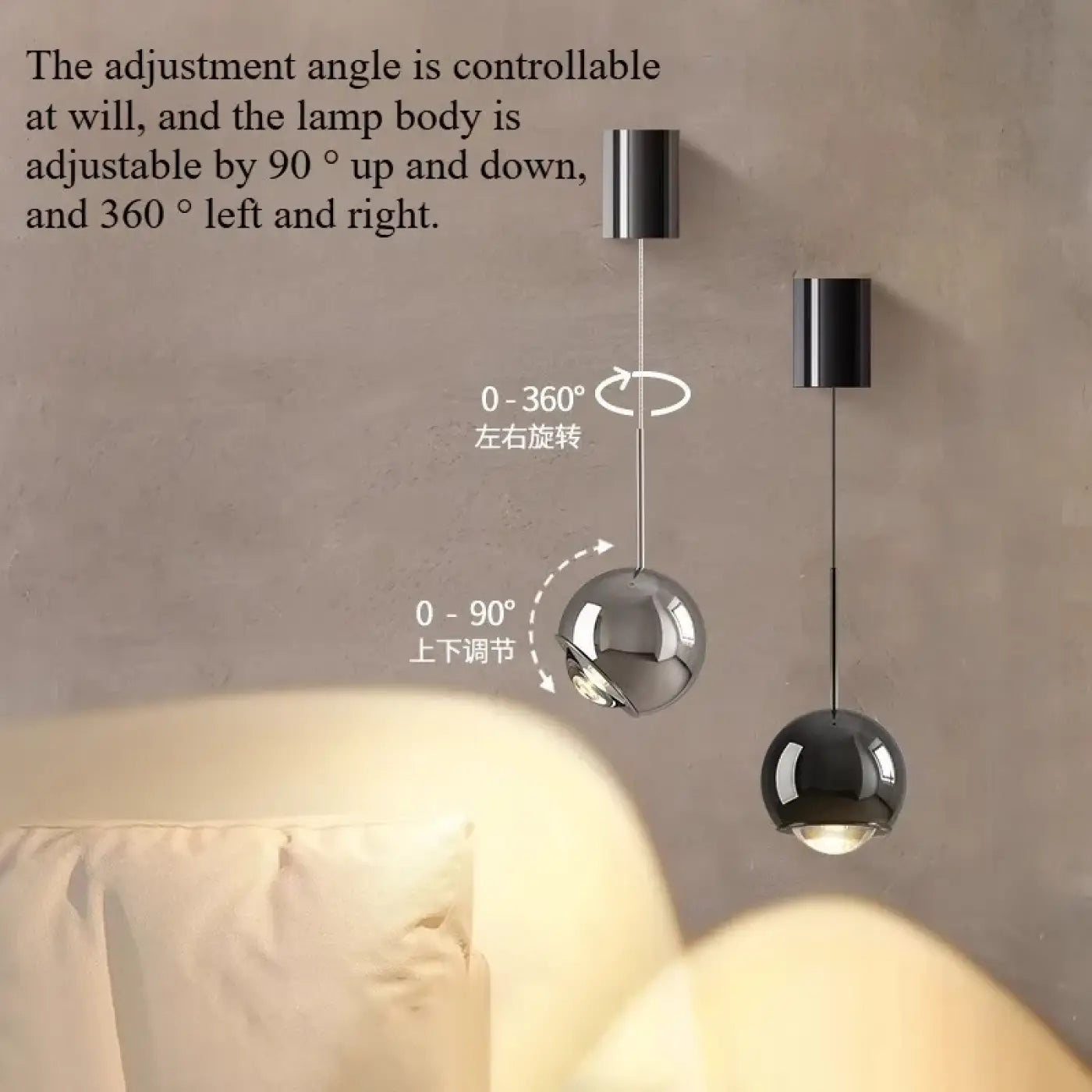 Applique Murale Moderne en Metal - Minilame