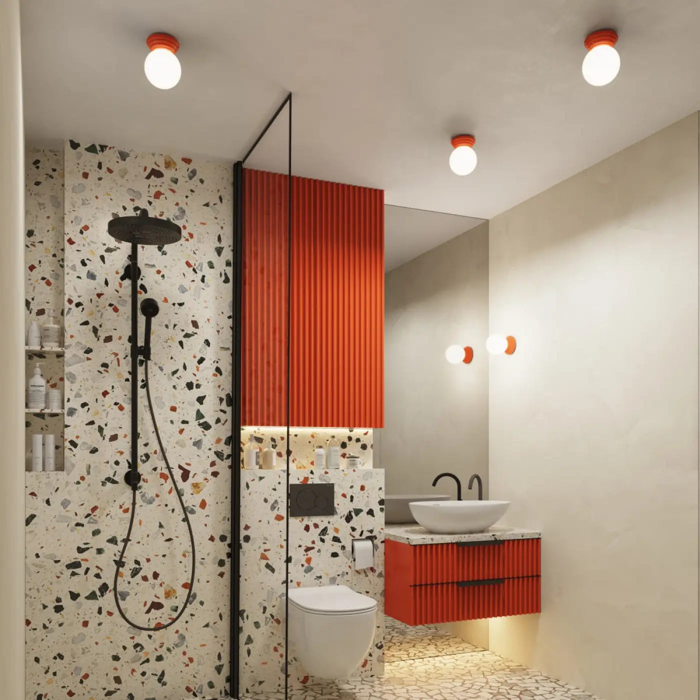 Applique Murale Design - Zori (Peach)