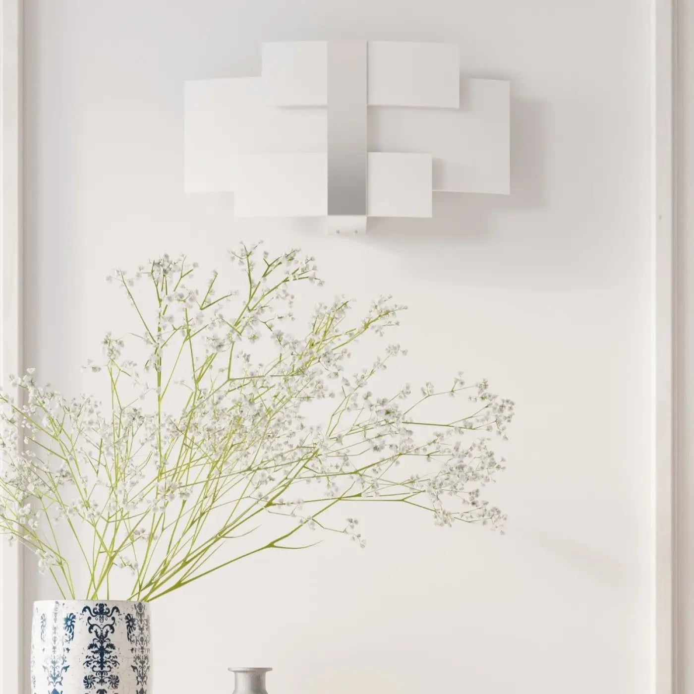 Applique Murale Design - Cellia (Chrome)