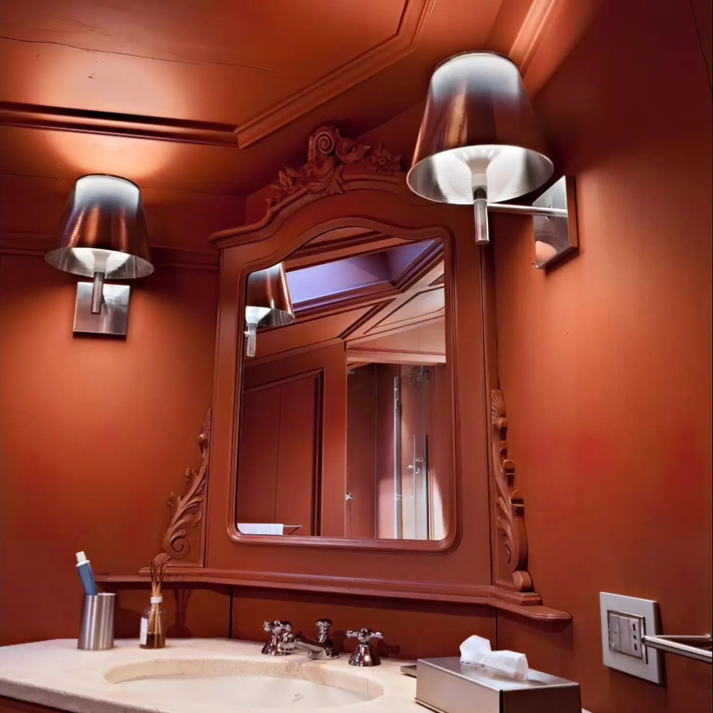 Applique Murale - Chrome