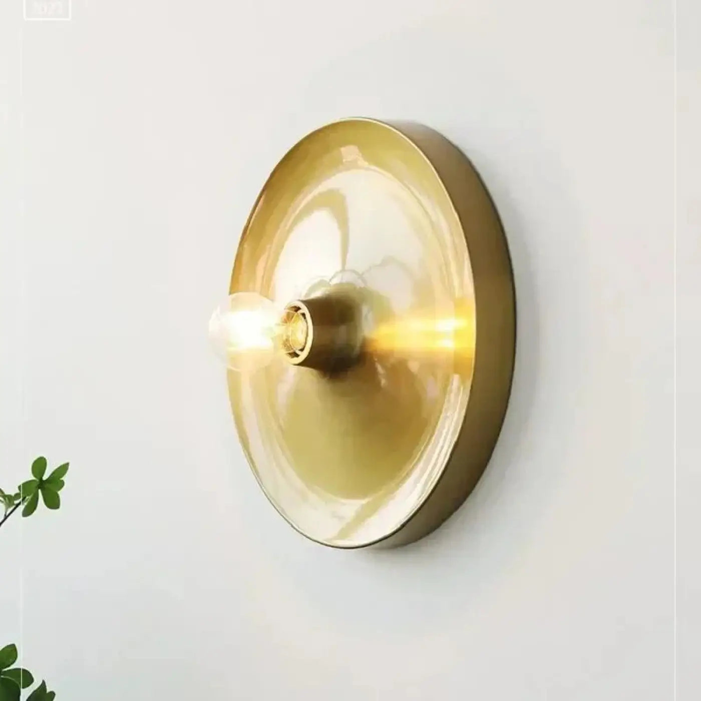 Applique Murale Elegant en Metal - Gong