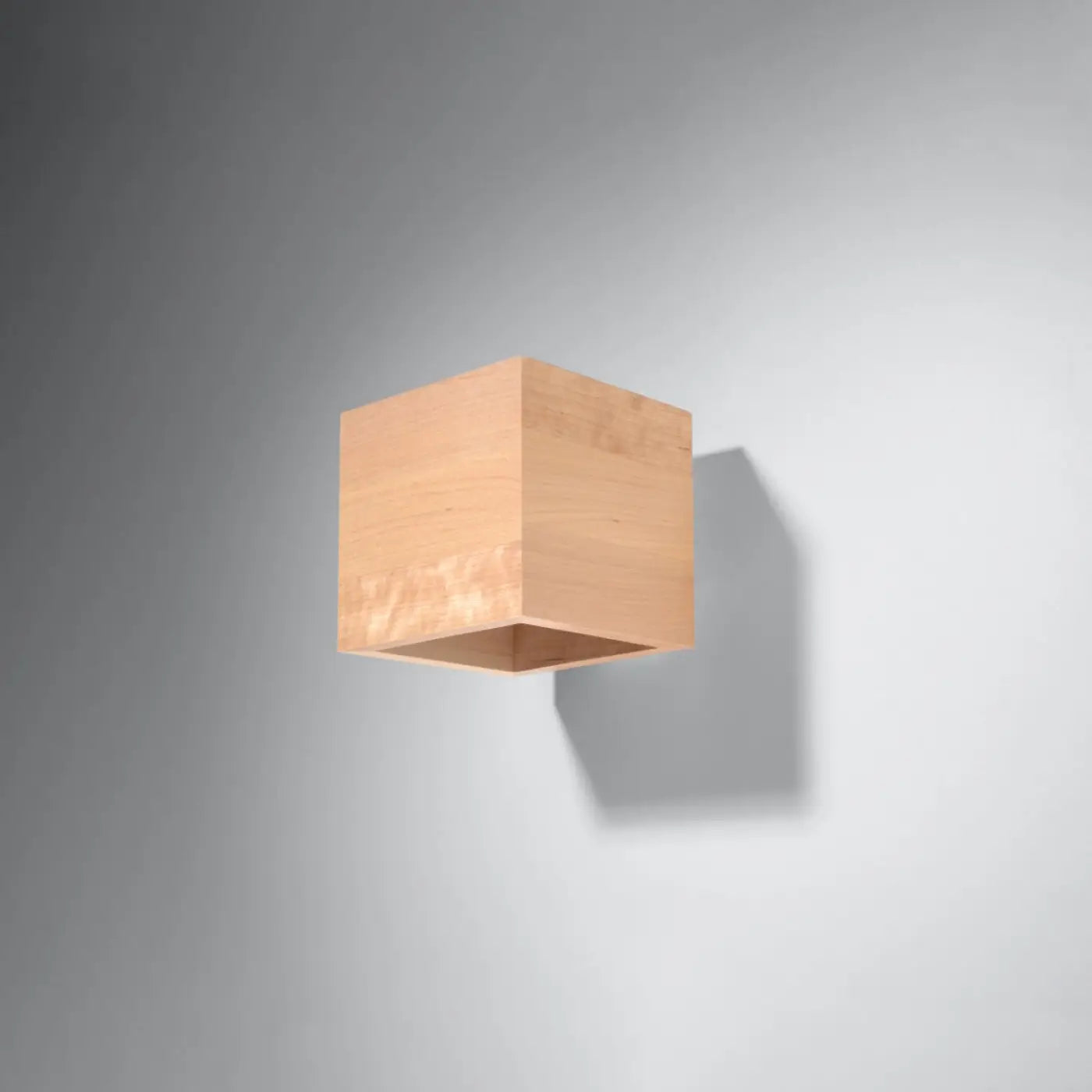 Applique Murale Design en Bois - Quad (Bois Naturel)