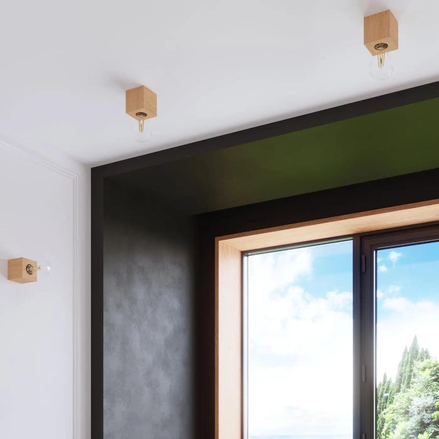 Applique Murale Design en Bois - Ariz (Bois Naturel)