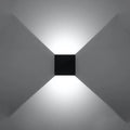 Applique Murale LED IP54 Moderne - Luca (Noir)