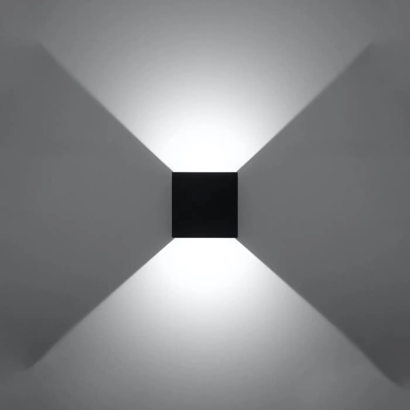Applique Murale LED IP54 Moderne - Luca (Noir)