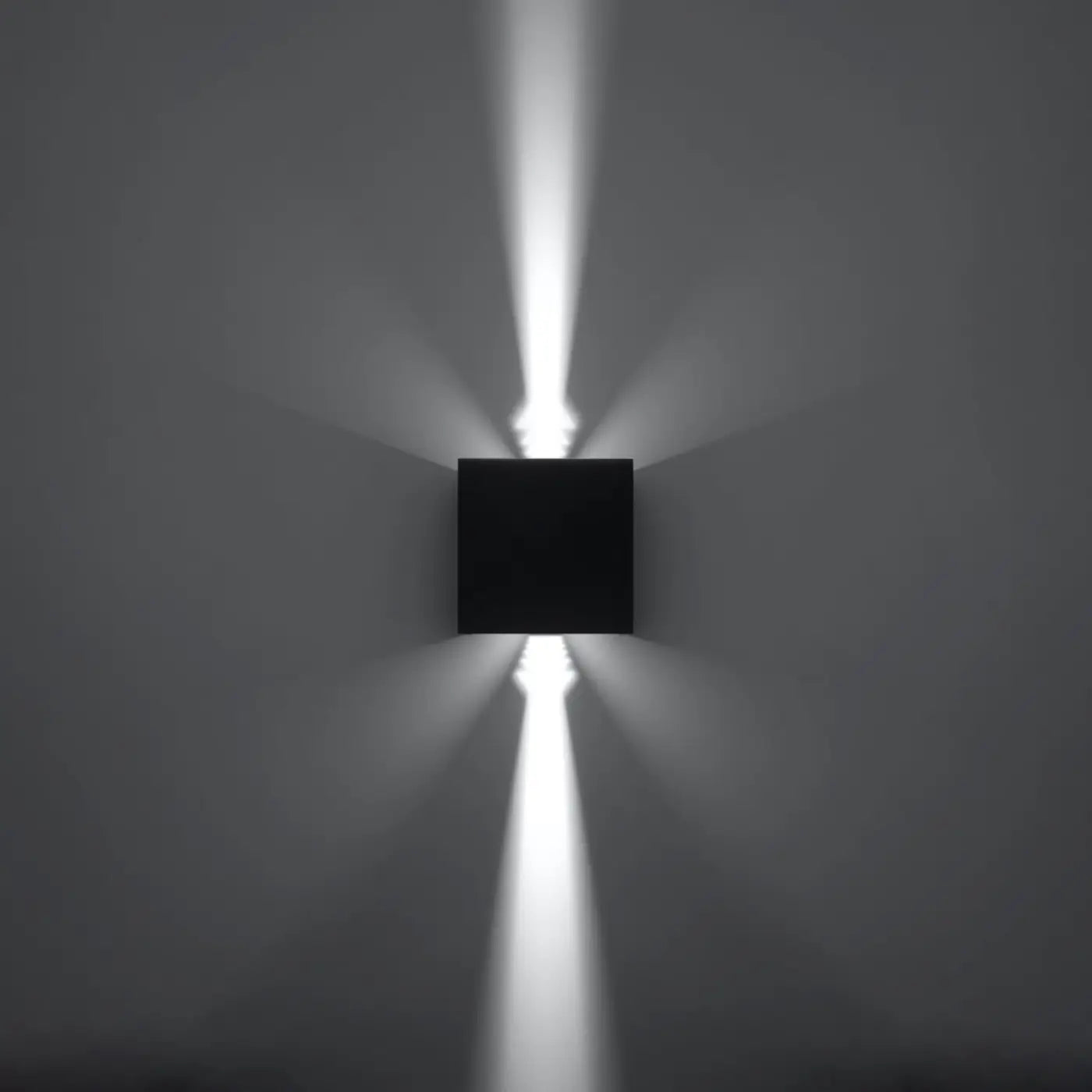 Applique Murale LED IP54 Moderne - Luca (Noir)