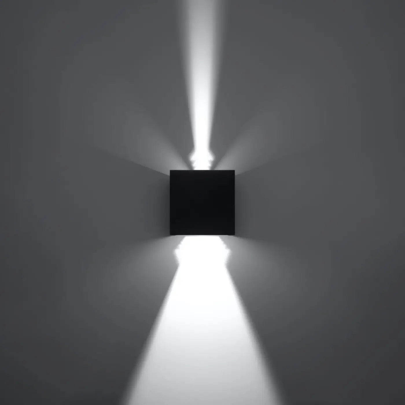 Applique Murale LED IP54 Moderne - Luca (Noir)