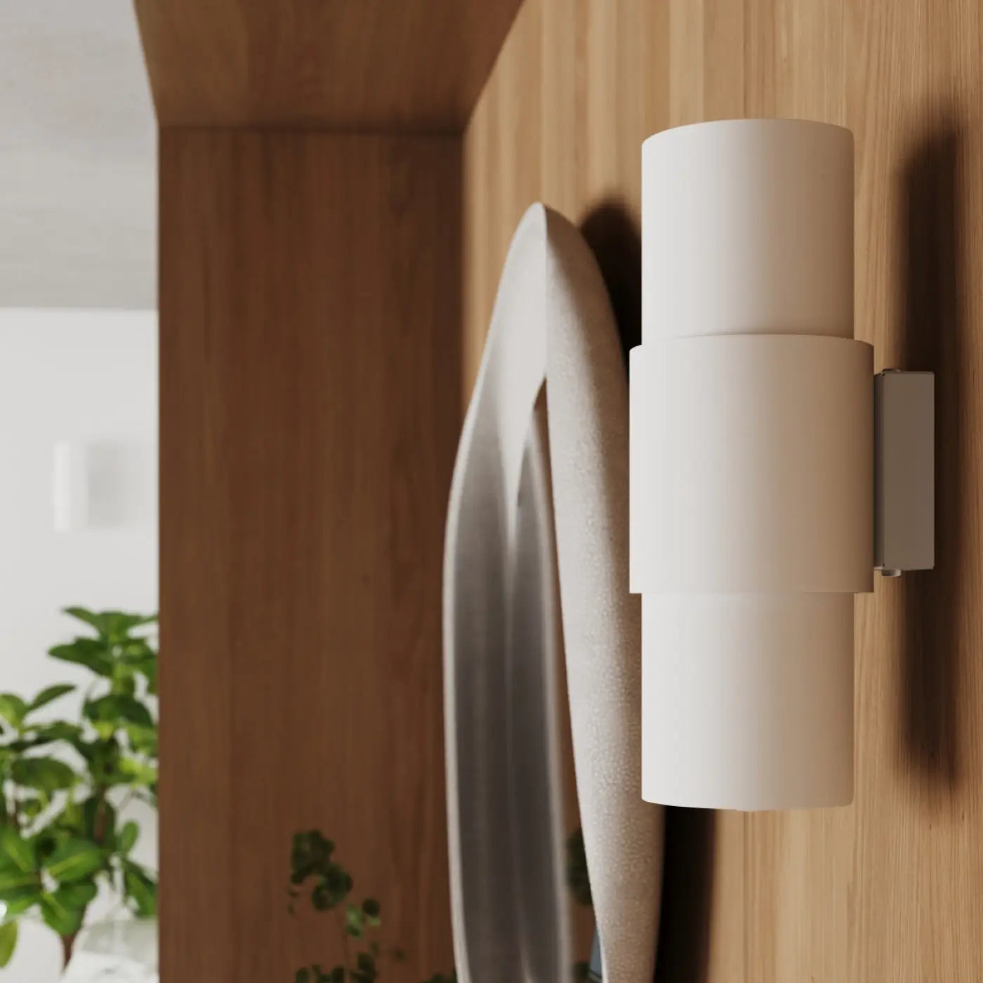 Applique Murale Design - Flash (Blanc)