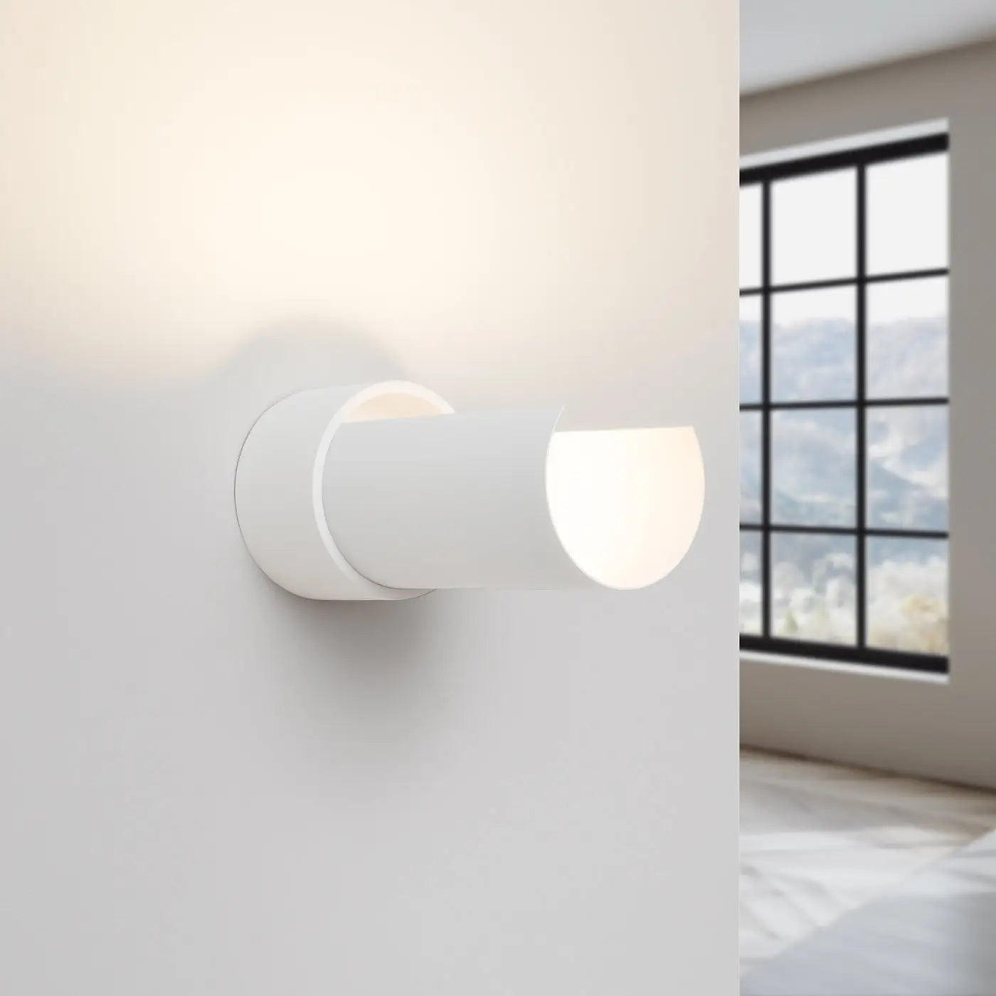 Applique Murale Design - Flash (Blanc)