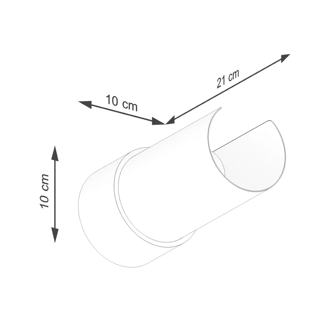 Applique Murale Design - Flash (Blanc)