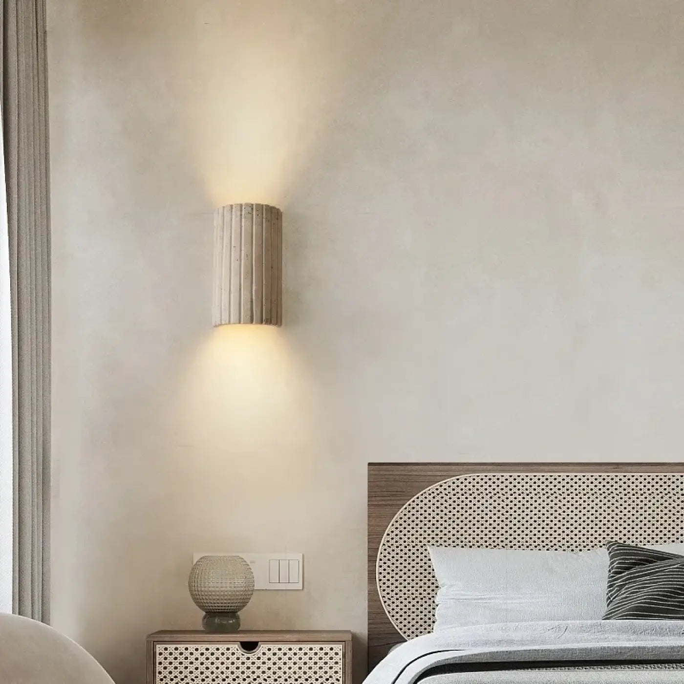 Applique Murale Moderne en Bois - Ansira