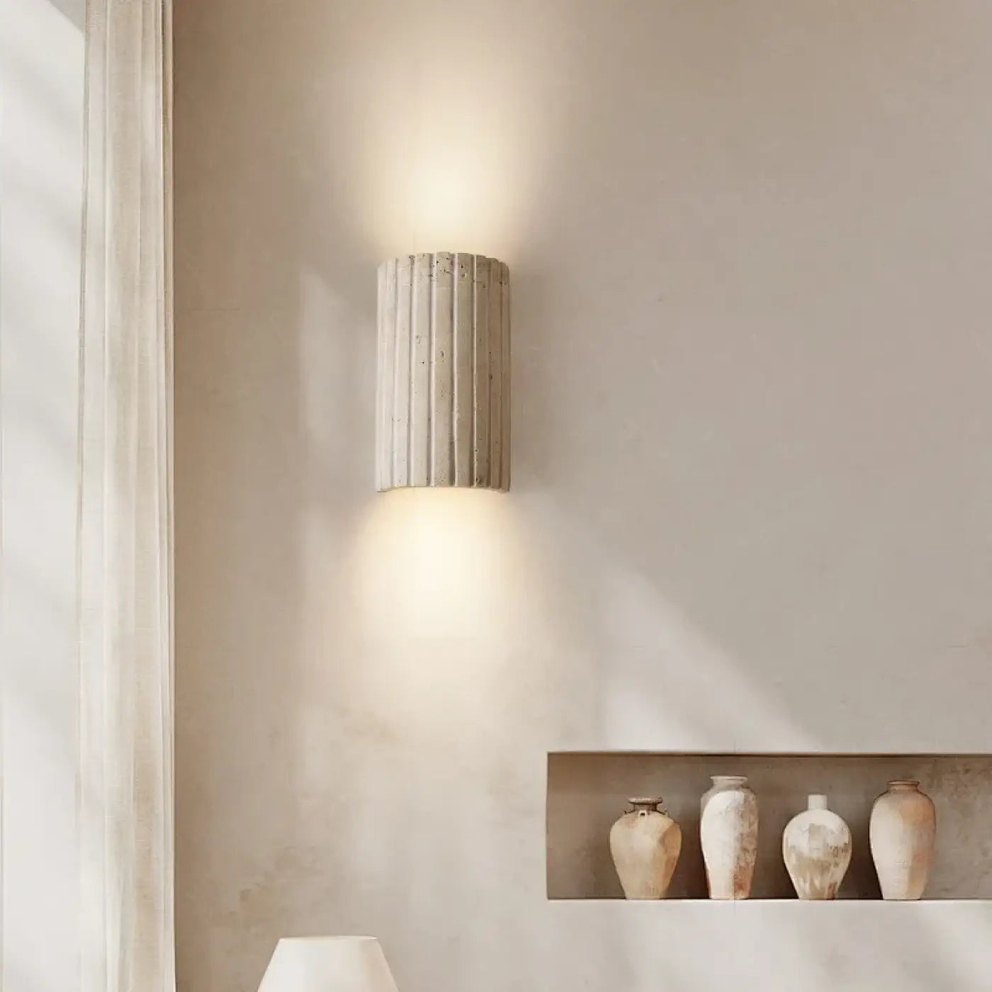 Applique Murale Moderne en Bois - Ansira