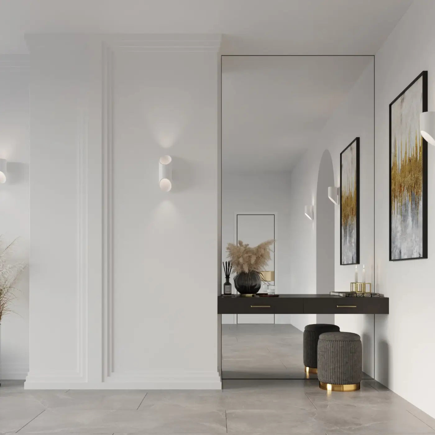 Applique Murale - Penne 30 (Blanc)