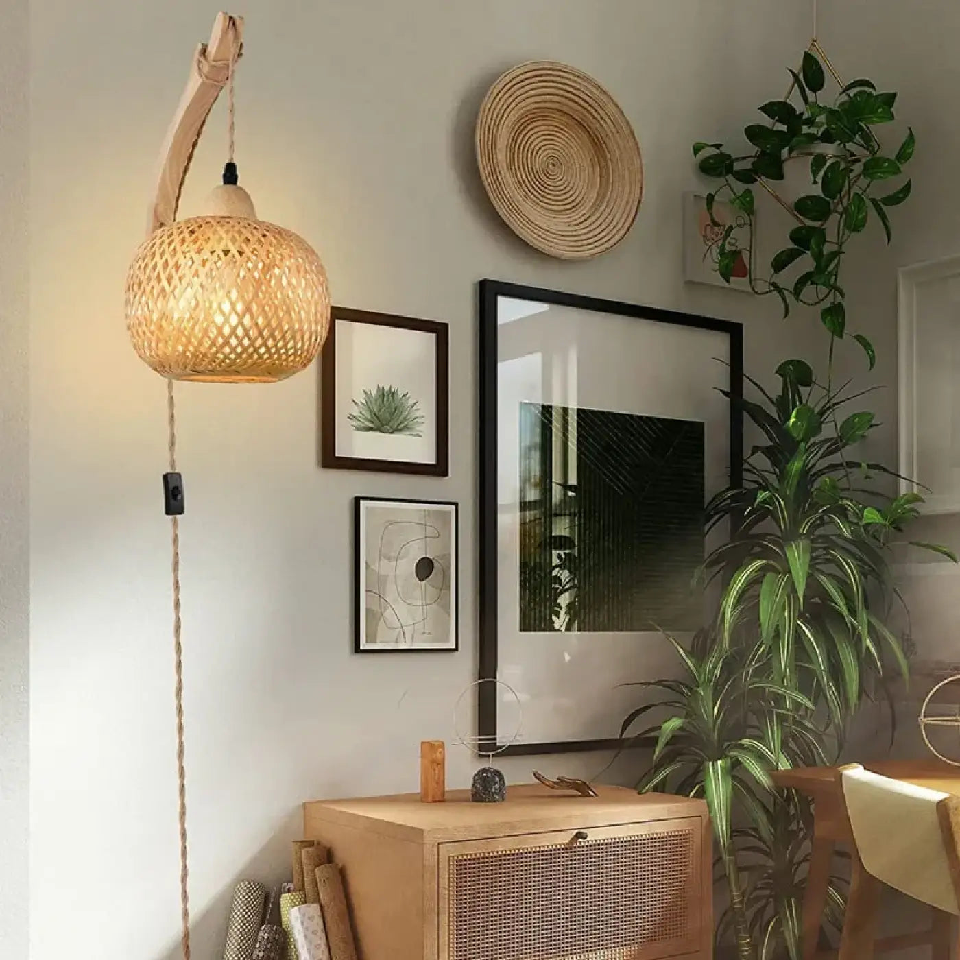 Applique Murale Design en Bois - Nassa