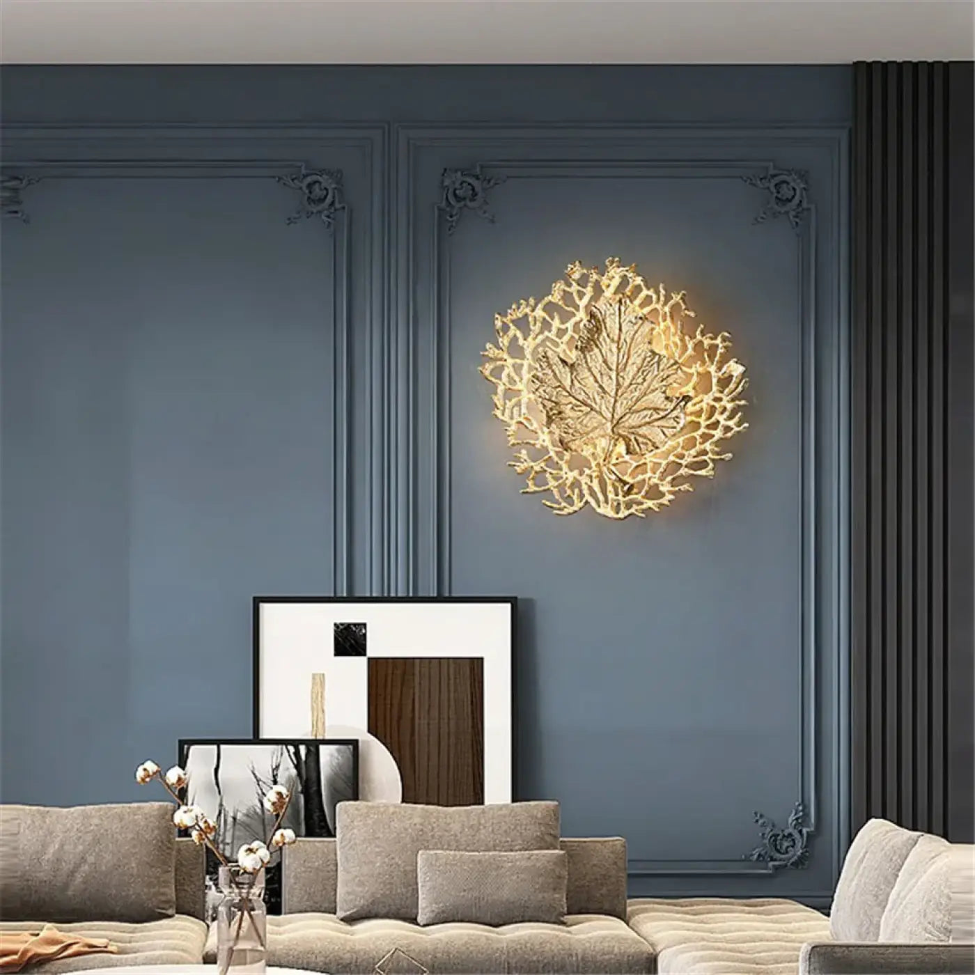 Applique Murale Design en Metal - Filletitu