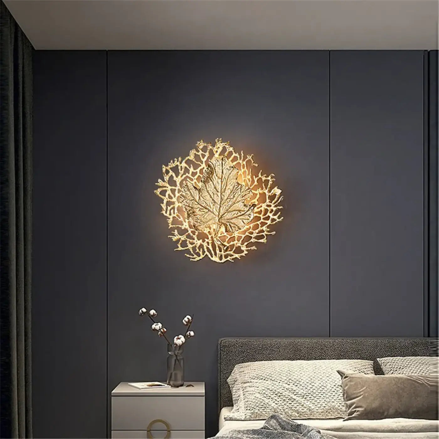 Applique Murale Design en Metal - Filletitu