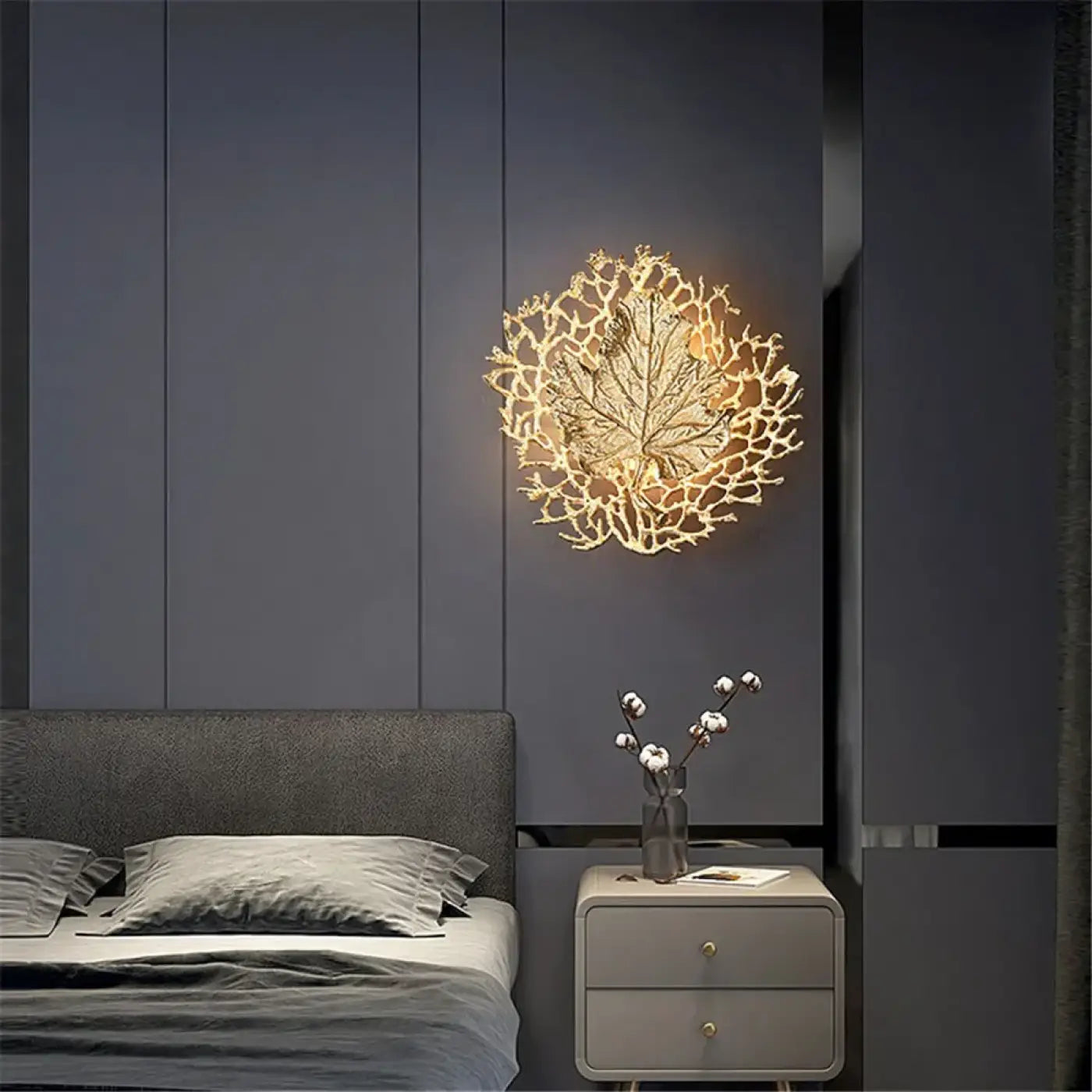 Applique Murale Design en Metal - Filletitu