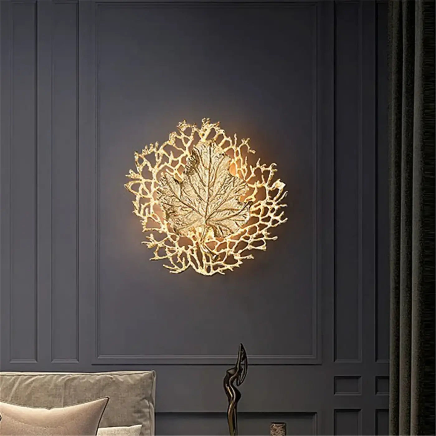 Applique Murale Design en Metal - Filletitu