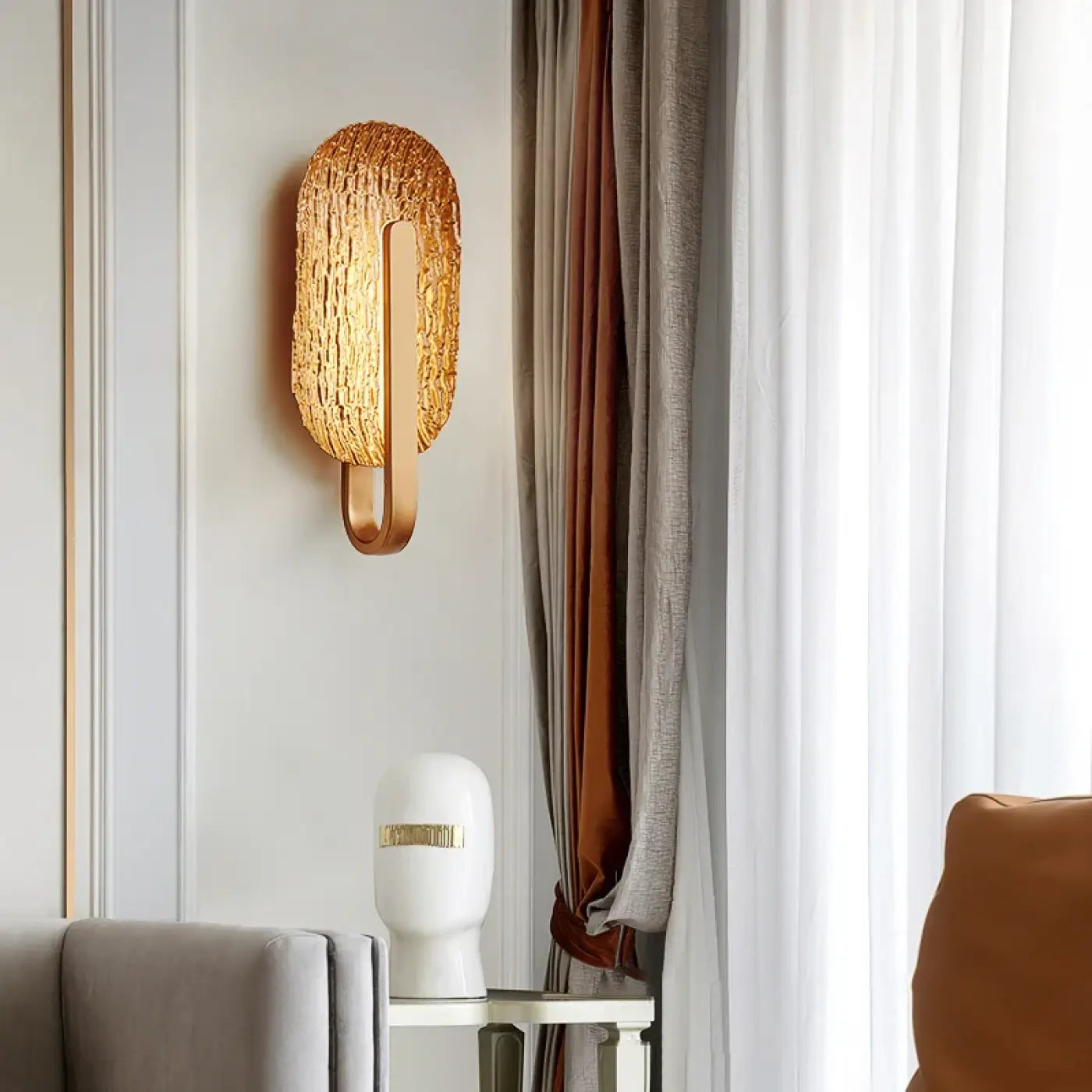 Applique Murale Design en Metal - Calisse