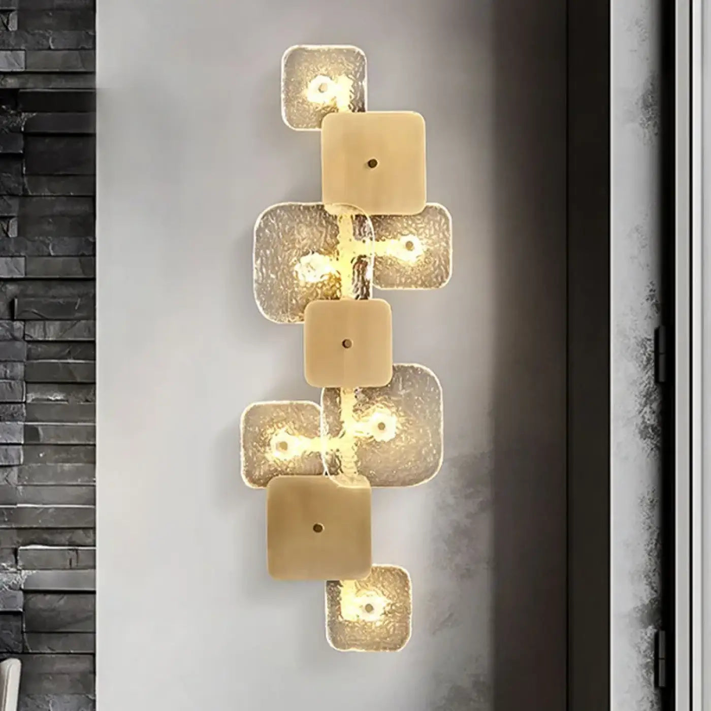 Applique Murale Design en Verre - Dorne