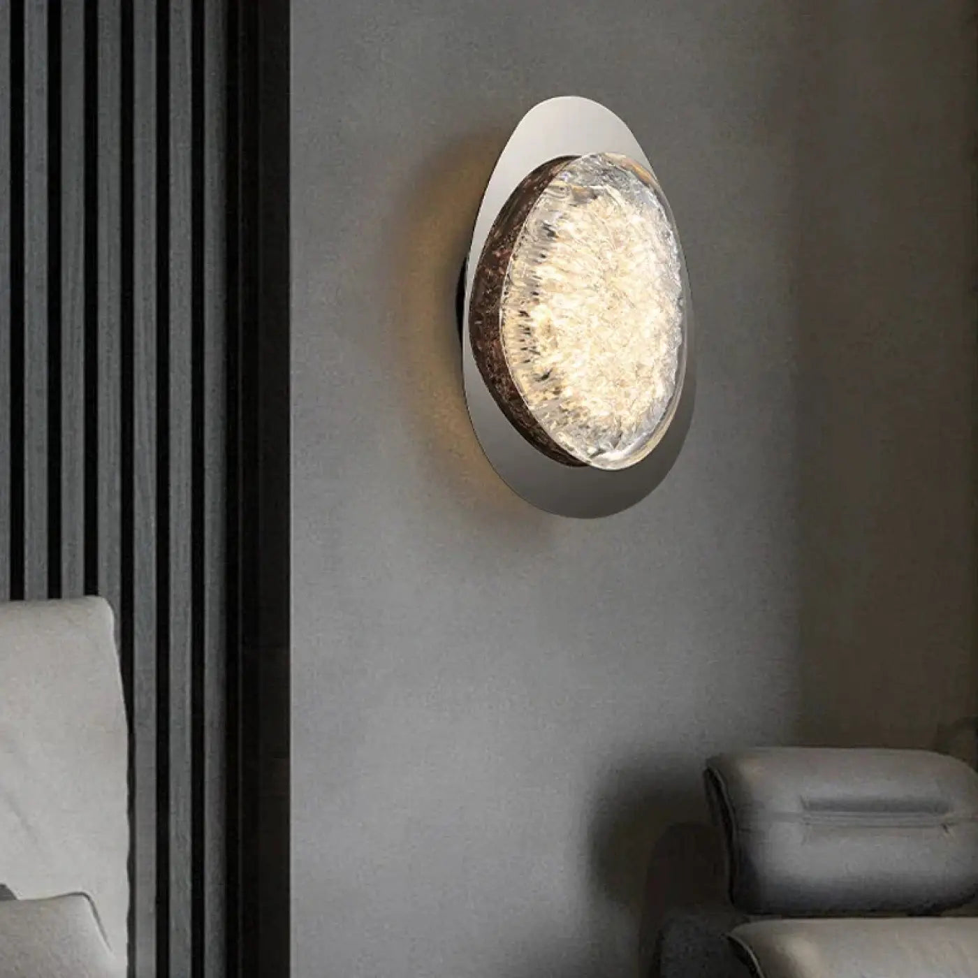 Applique Murale Design en Cristal - Ruralie
