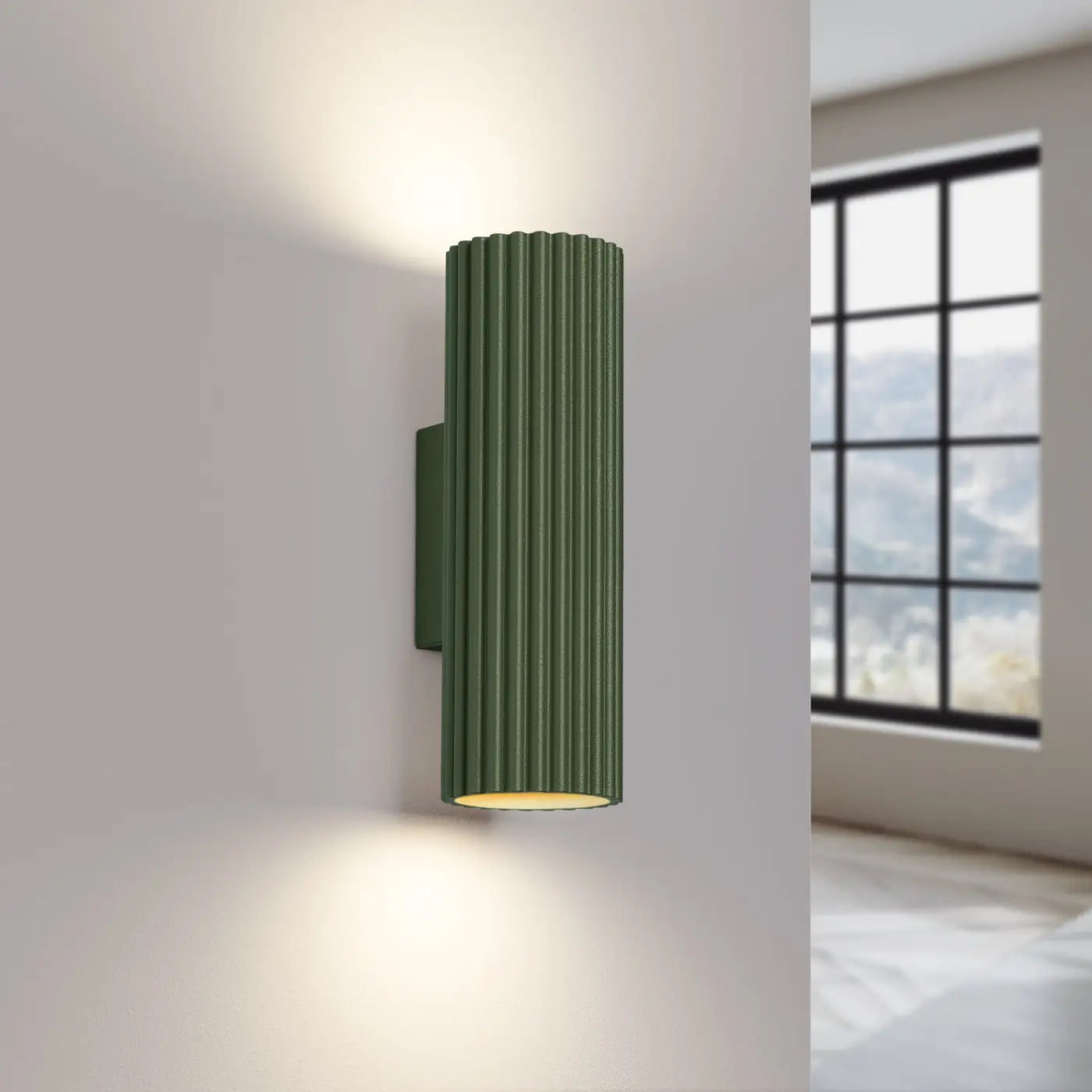 Applique Murale Design - Karbon 20 (Vert Olive)
