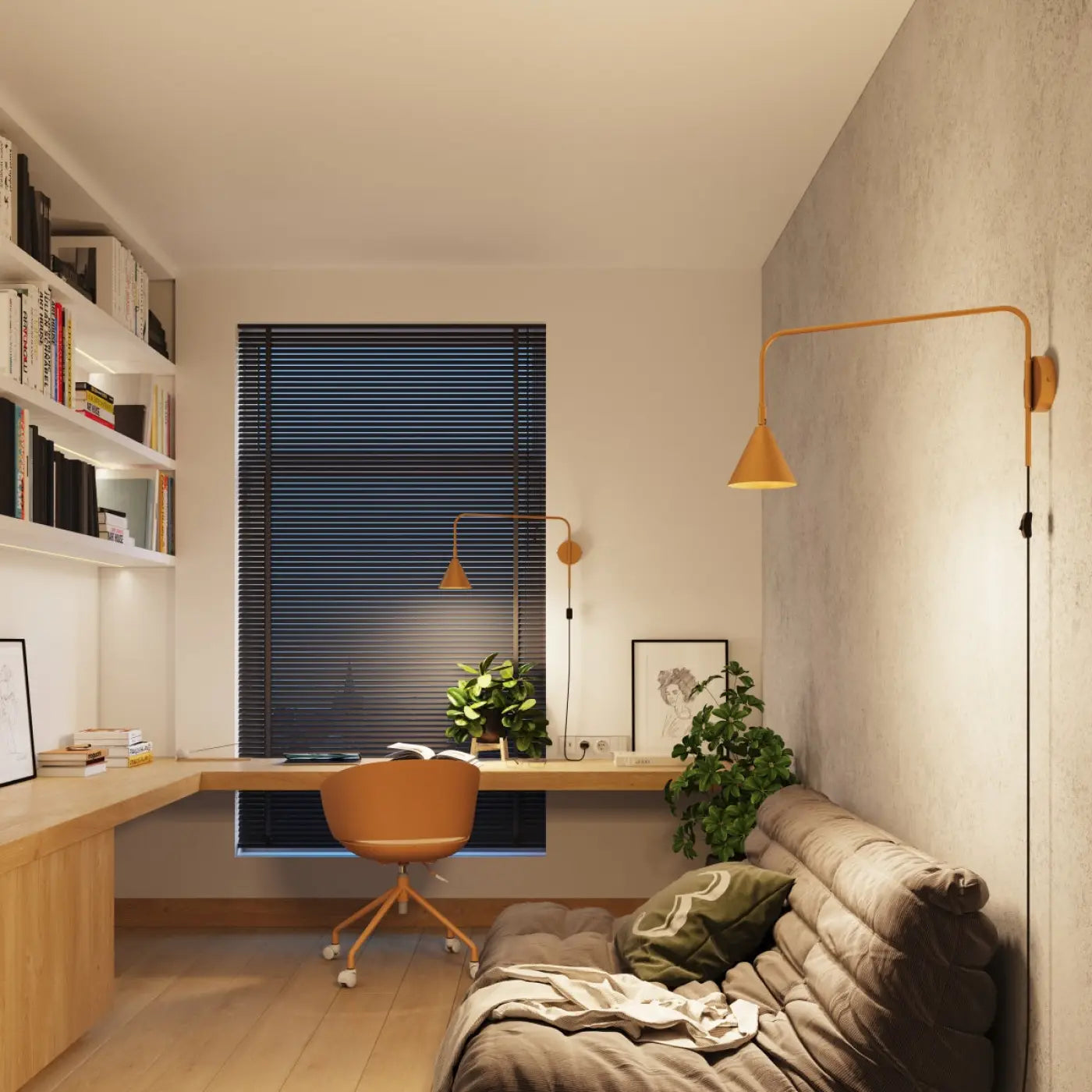 Applique Murale Moderne - Nox (Or)