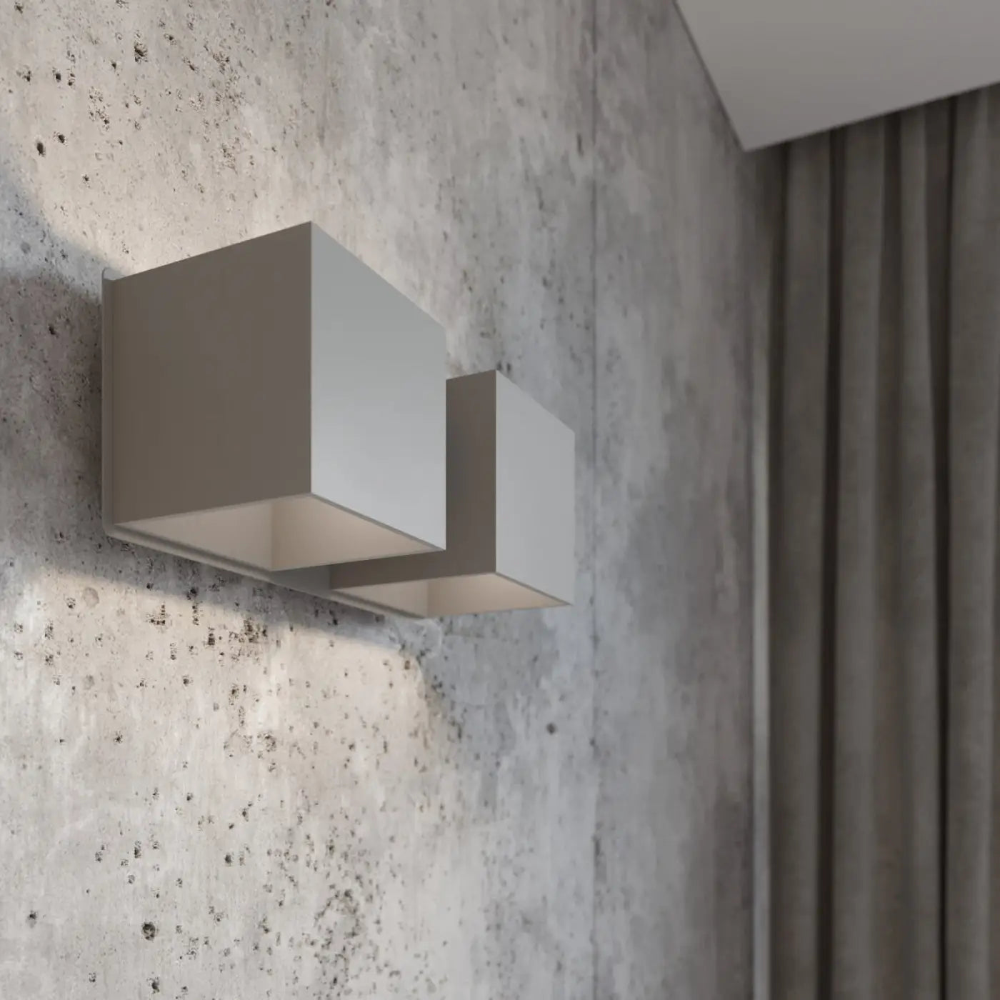 Applique Murale Design - Quad 2 (Gris)