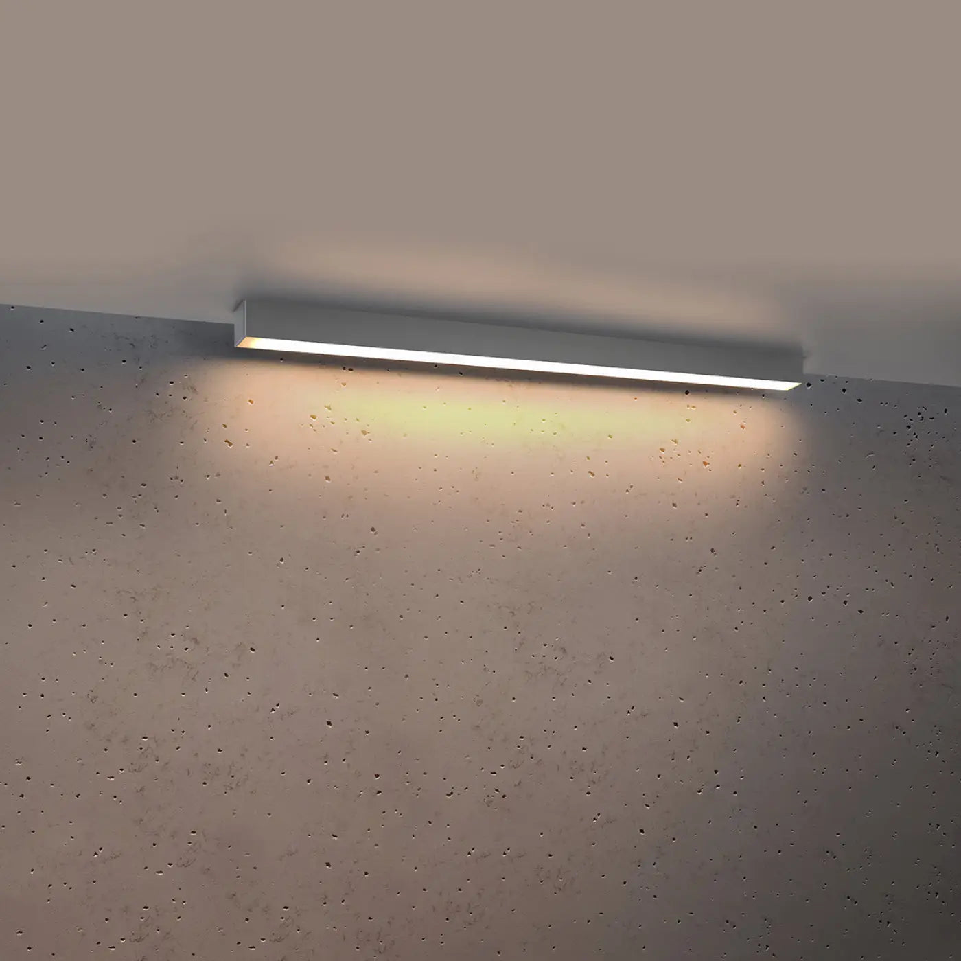 Luminaire Plafonnier Design - Pinne 90 3000K (Gris)