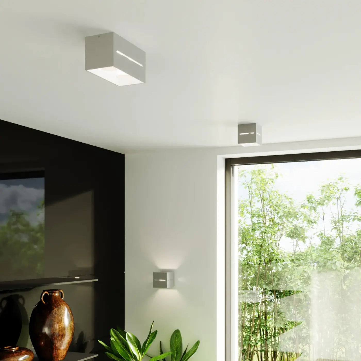 Applique Murale Design - Lobo (Gris)