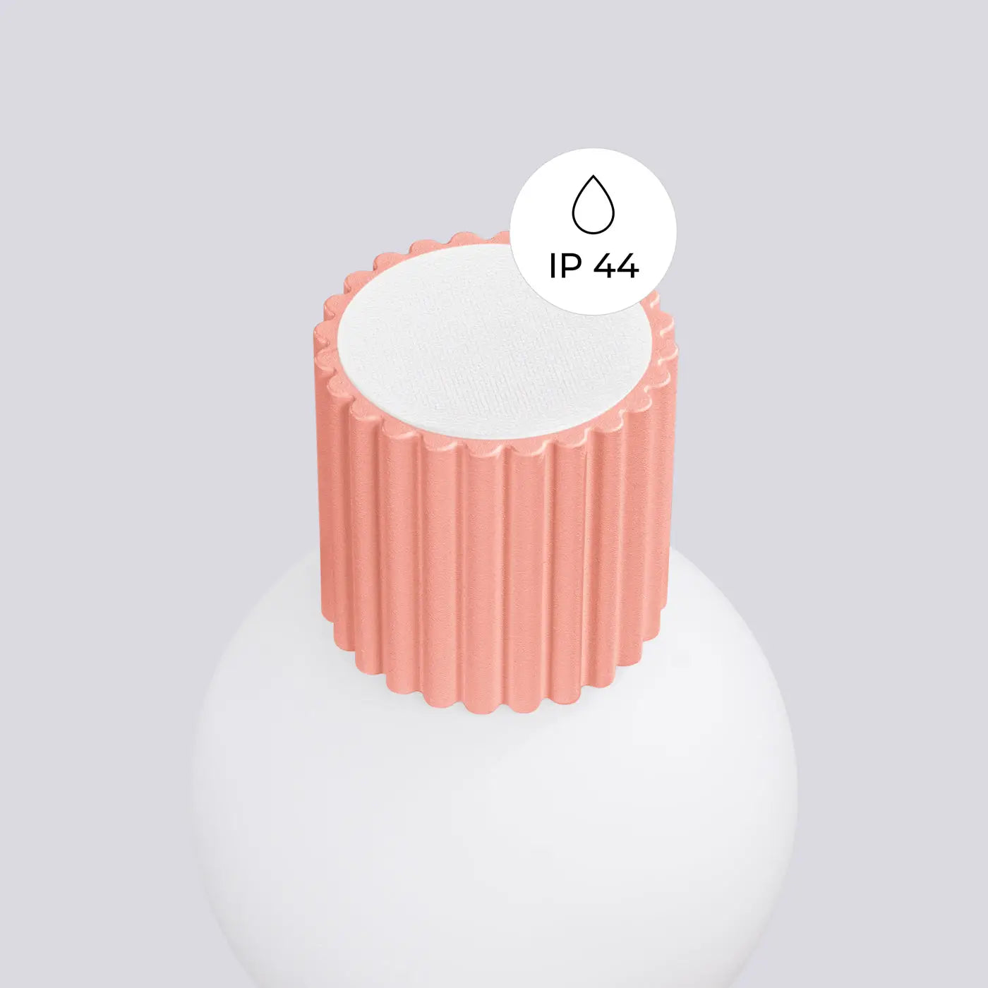 Applique Murale Moderne - Halo (Peach)