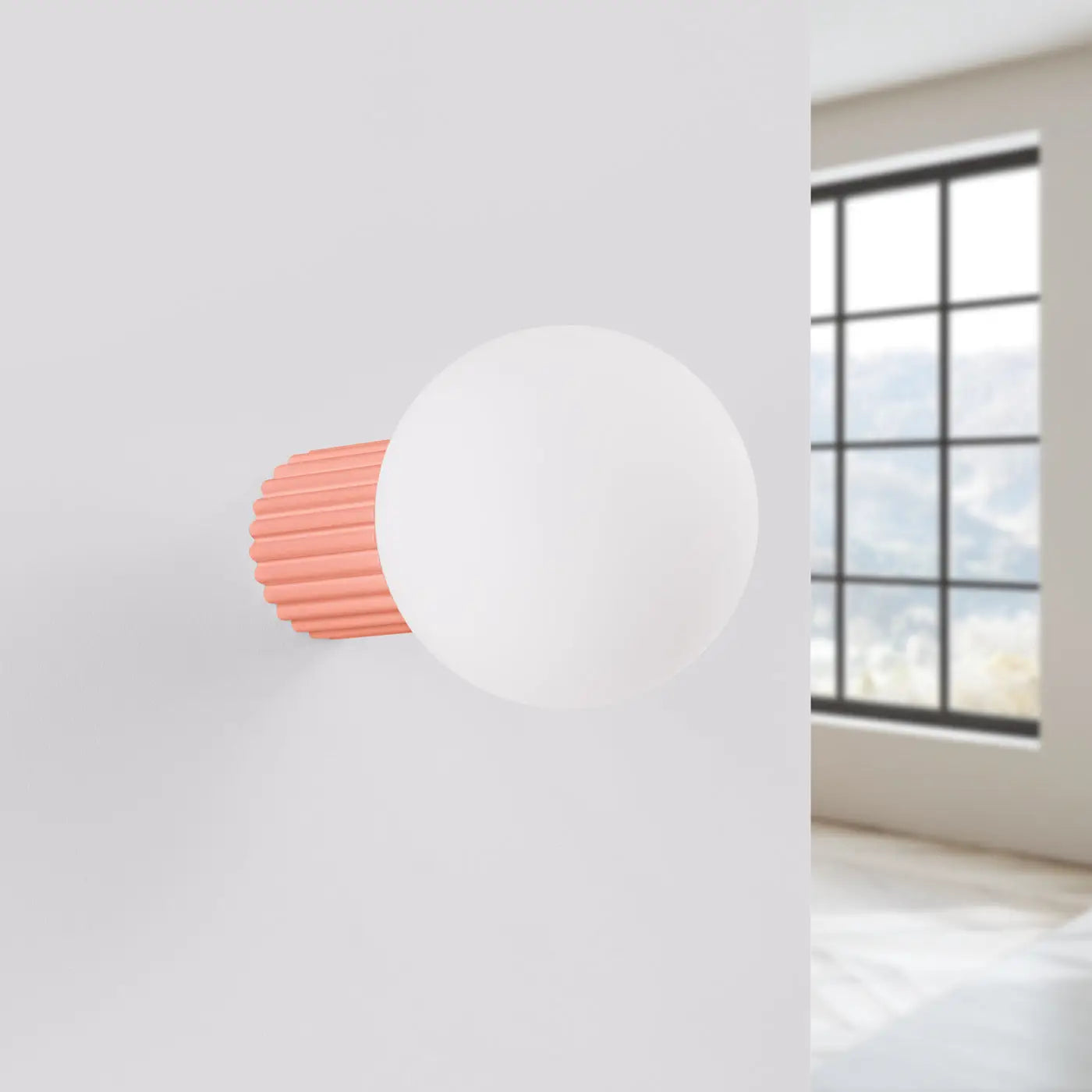Applique Murale Moderne - Halo (Peach)
