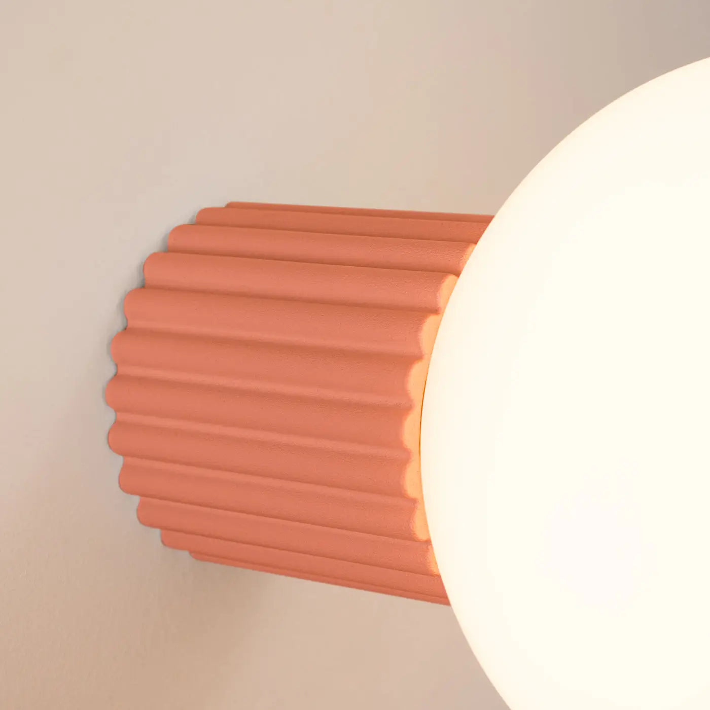 Applique Murale Moderne - Halo (Peach)