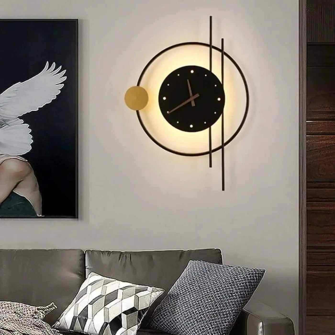 Applique Murale - Horloge
