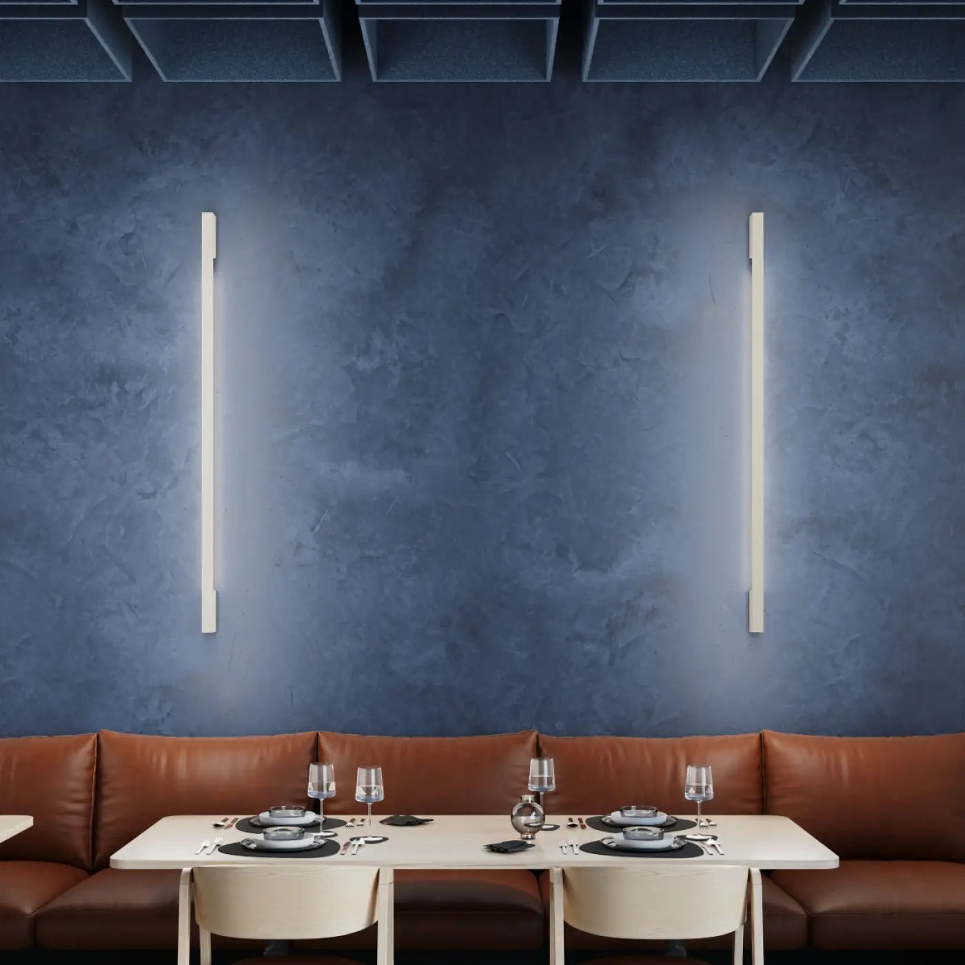 Applique Murale Design - Sappo 150 Led 4000K (Beige)
