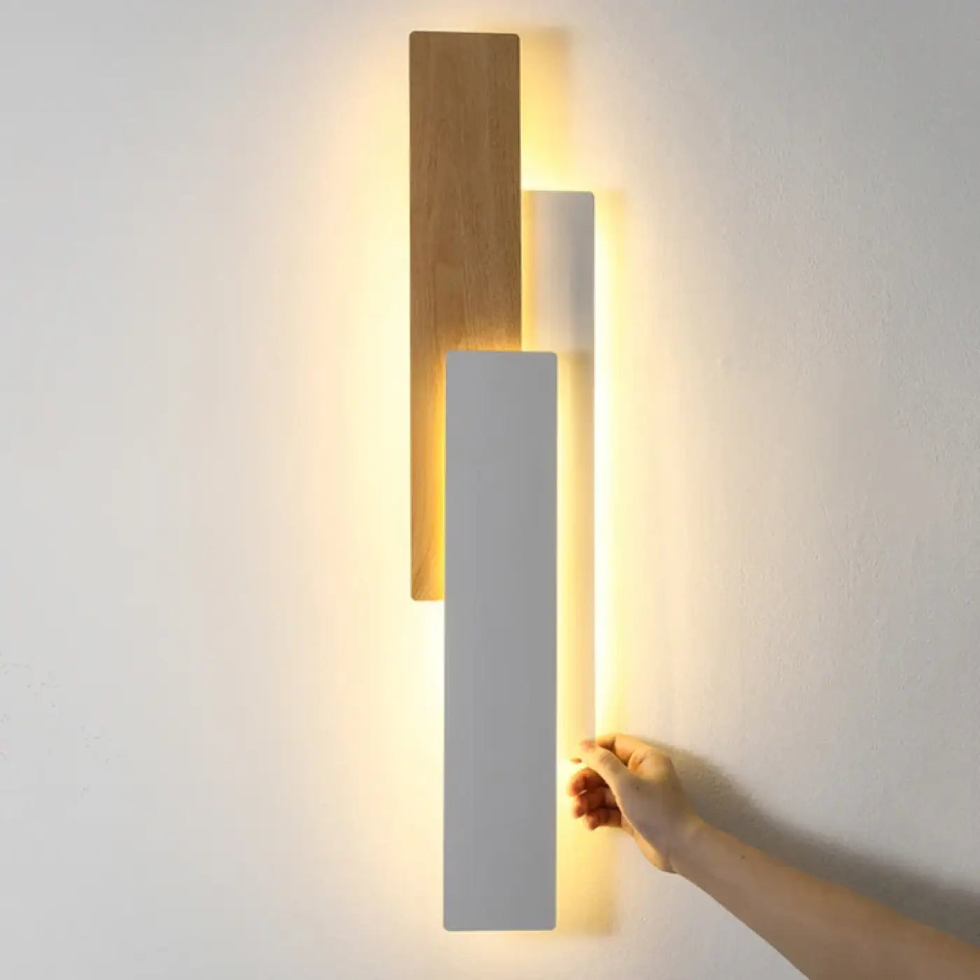 Applique Murale Minimaliste en Bois - Durinet